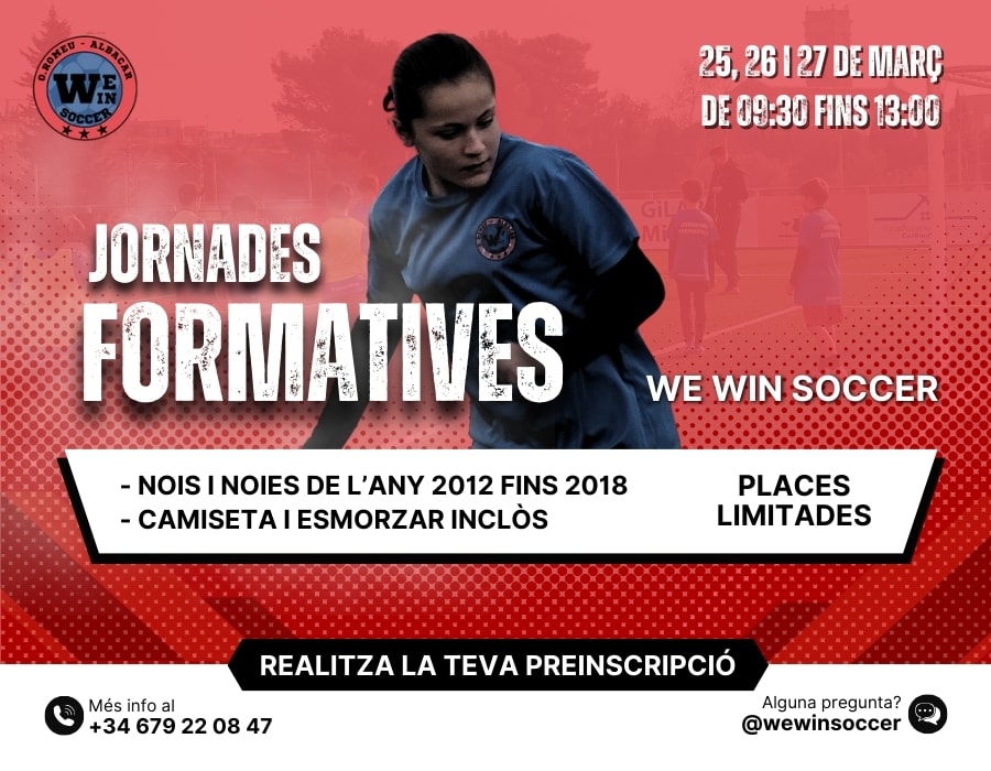 Jornadas Formativas We Win Soccer