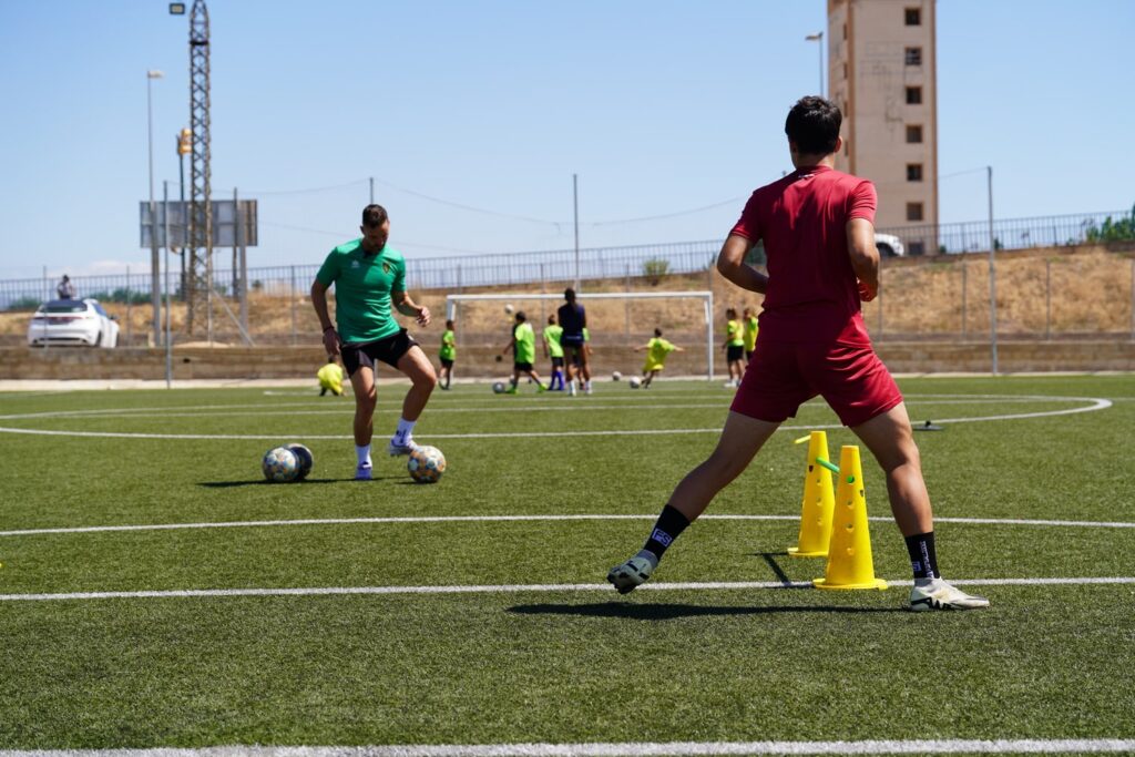 Personal football training sessions